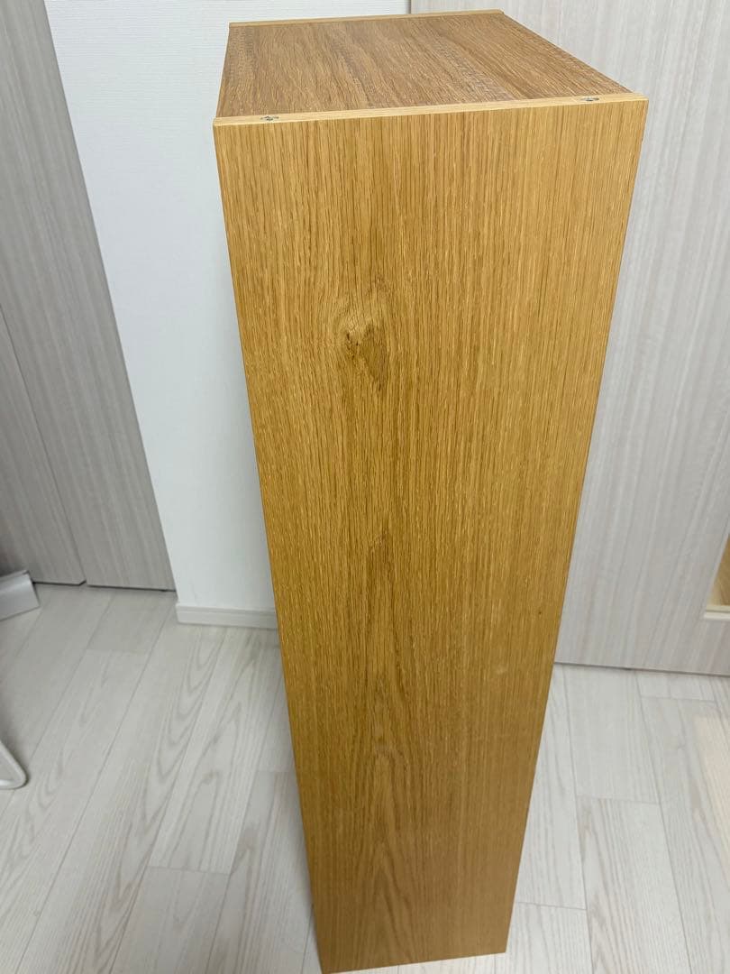 無印良品スタッキングシェルフ 3段 オーク材