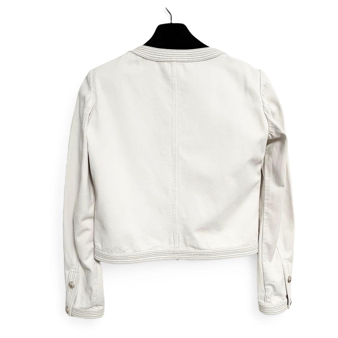 【希少❤︎美品】CHANEL ココボタン　パンツ　セットアップ　白 38