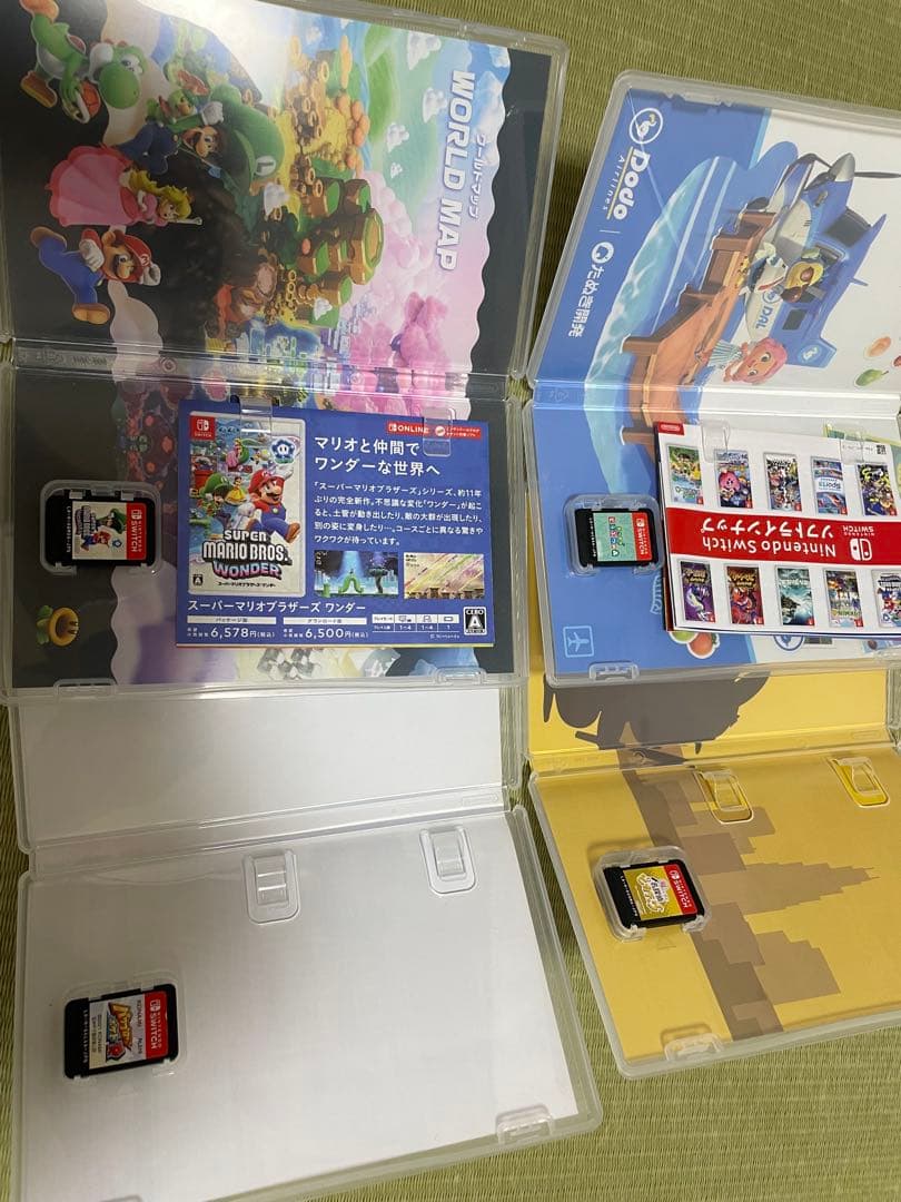 り*す様 Nintendo Switch ゲームソフト 4本セット　あつ森、マリ