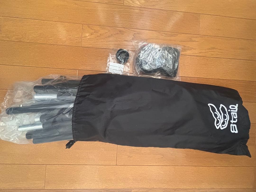 ソロベースEX 、前幕、二股ポール 　　　　　　　　　3点セット