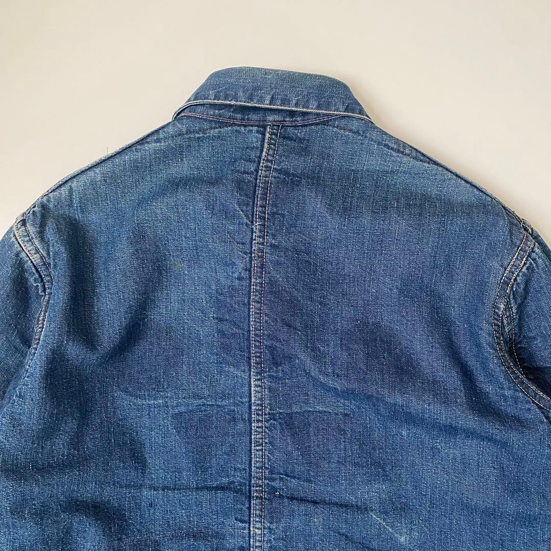 40s 大戦期 WW2 カバーオール 月桂樹ボタン 2ポケ ヴィンテージ