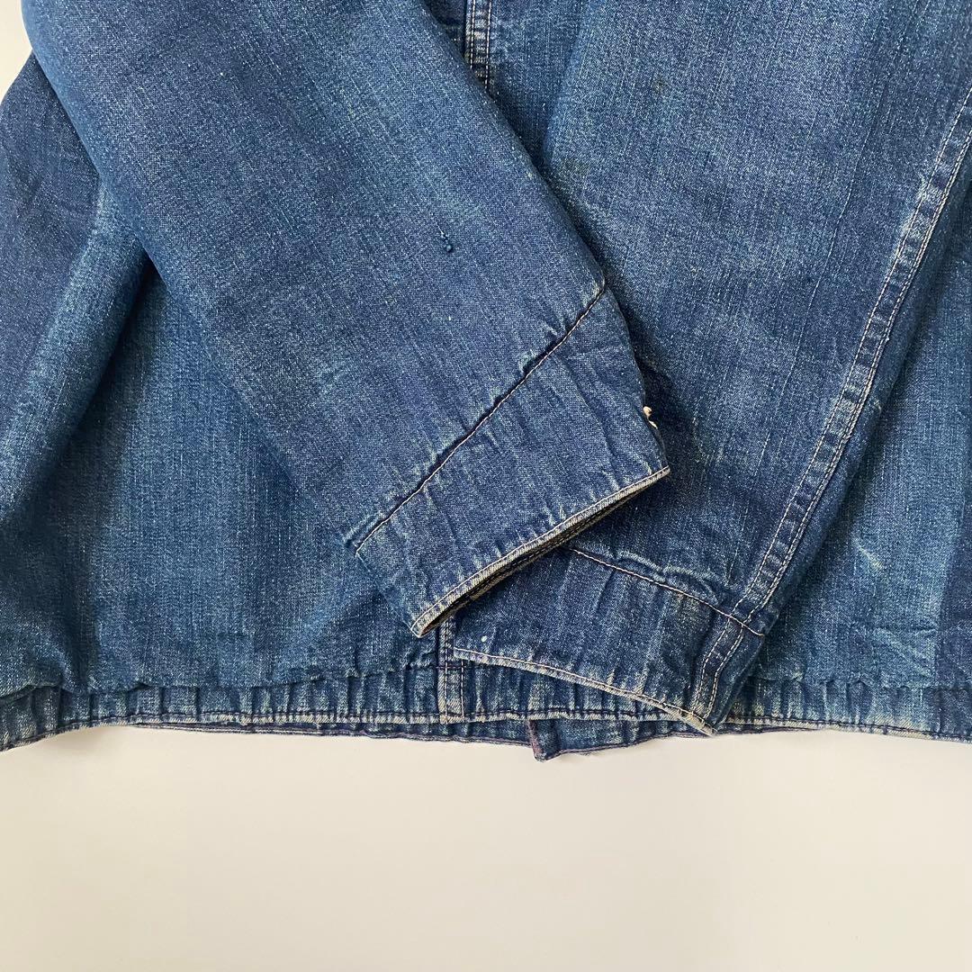 40s 大戦期 WW2 カバーオール 月桂樹ボタン 2ポケ ヴィンテージ