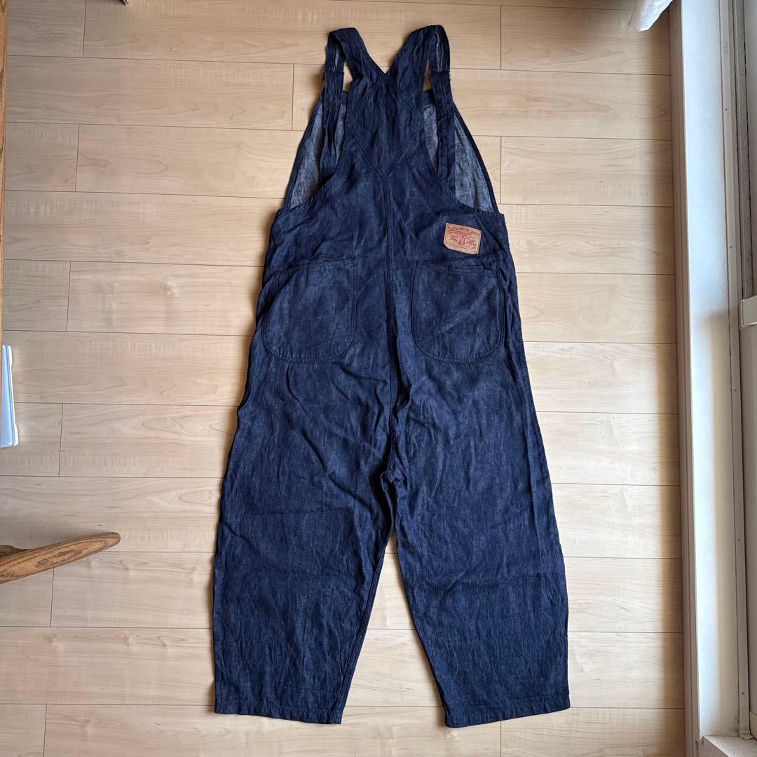 KLASICA MB OVERALL リネンデニム オーバーオール