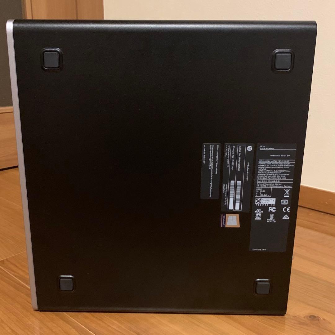 hp EliteDesk 800 G4 SFF corei7 メモリ16G