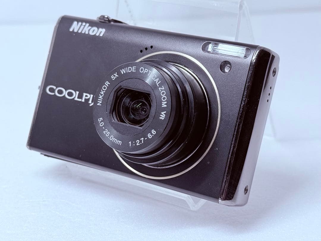 Nikon COOLPIX S640 ブラック 動作確認済 コンデジ レトロ