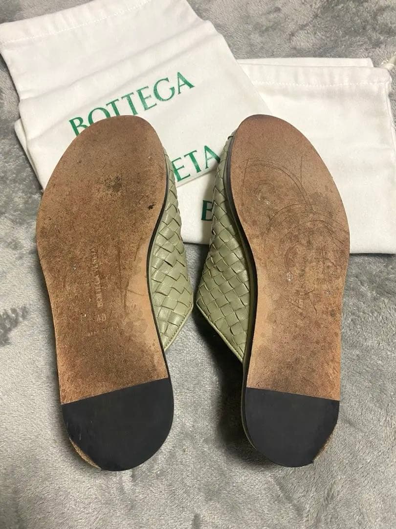 Bottega Veneta サンデー スリッパ イントレチャート[正品]