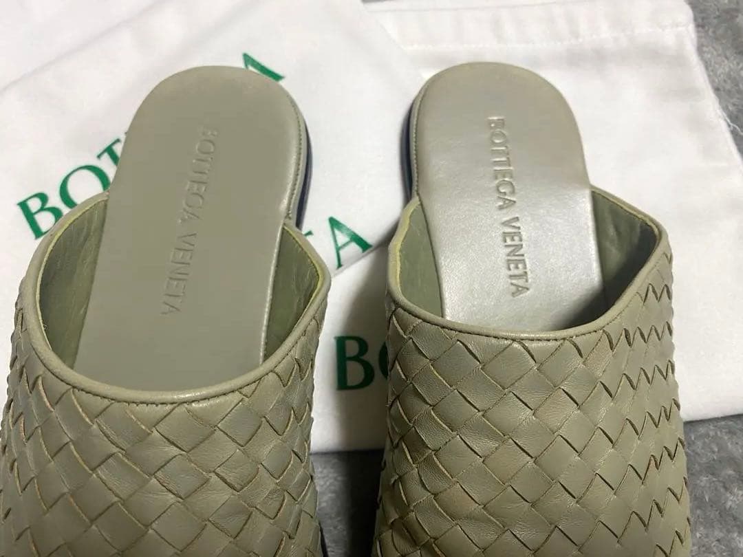 Bottega Veneta サンデー スリッパ イントレチャート[正品]