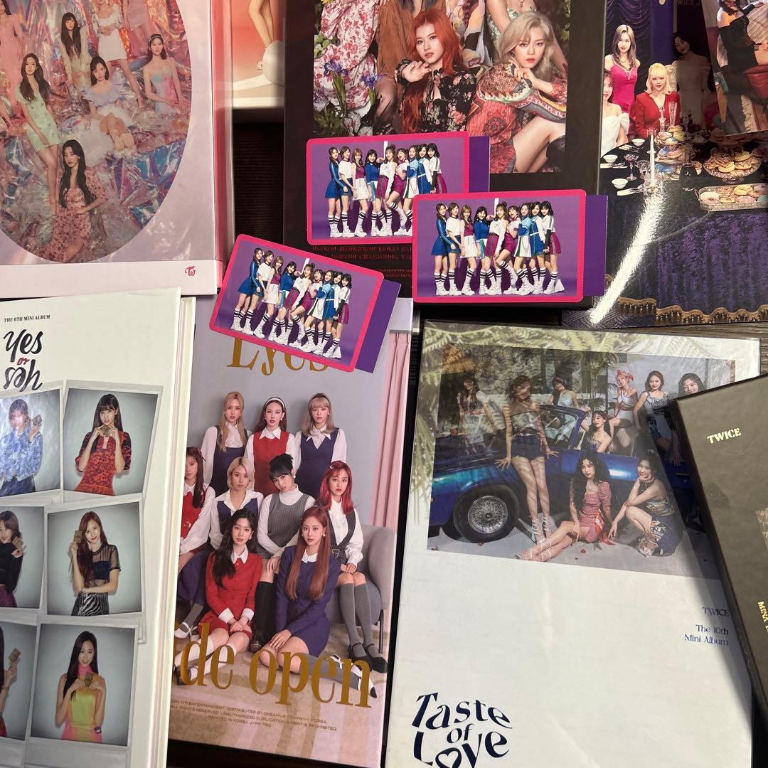 TWICE グッズCD DVD等まとめ売りKポップアジアonce卒業