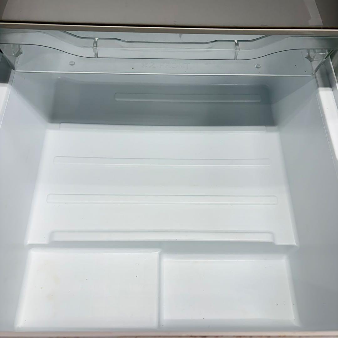 717 鏡面　ガラストップ　5ドア　左開き　大型冷蔵庫　400L強　美品　保証