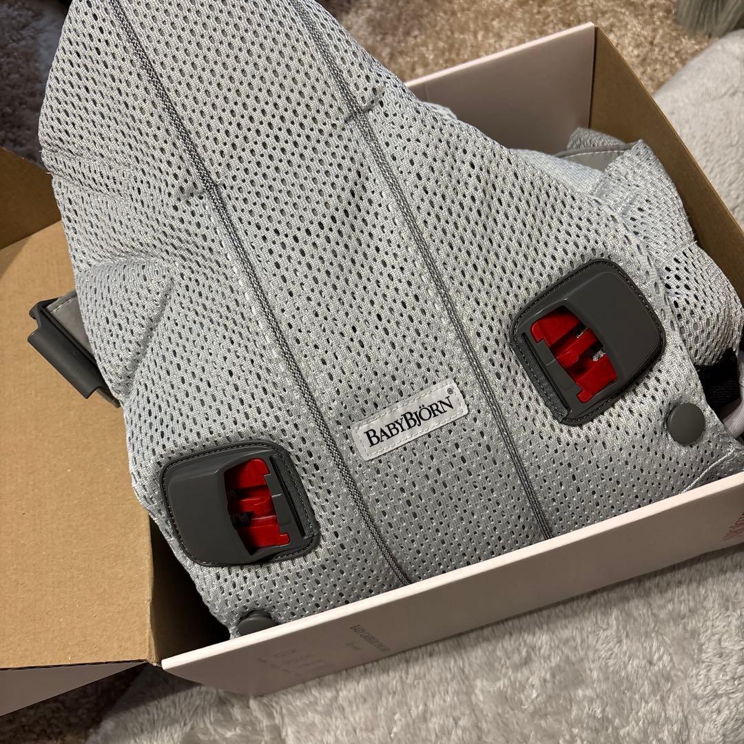 新品未使用品BABY CARRIER HARMONY Airy meshシルバー
