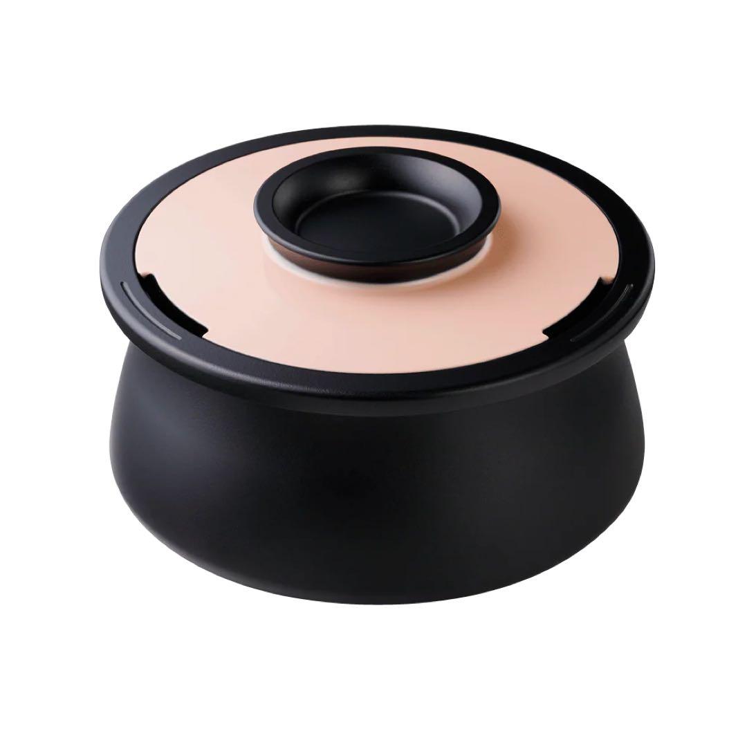 石墨烯炭製蒸し器 中型 蓋付き