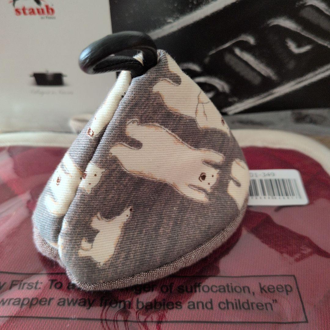 【新品未使用】Staub ココット ラウンド 14cm カンパーニュ　おまけ付き