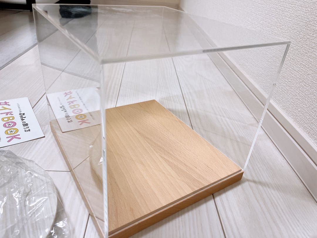 雛人形 ひな人形 ぷりふあ Halfmoon -半月-桐箱•アクリルケースセット