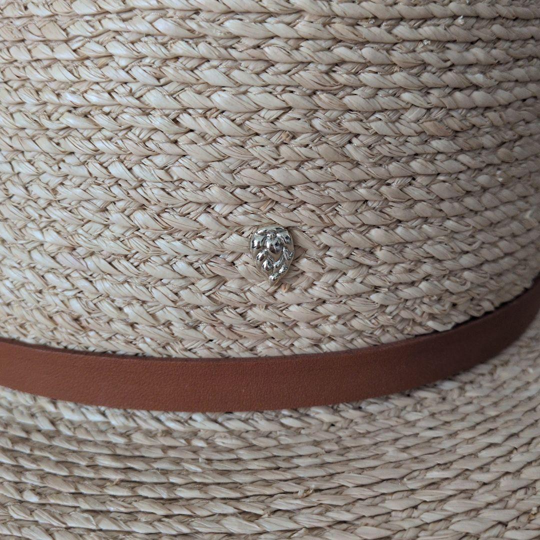 【超美品】ヘレンカミンスキー　ラフィアハット　HINA ナチュラル