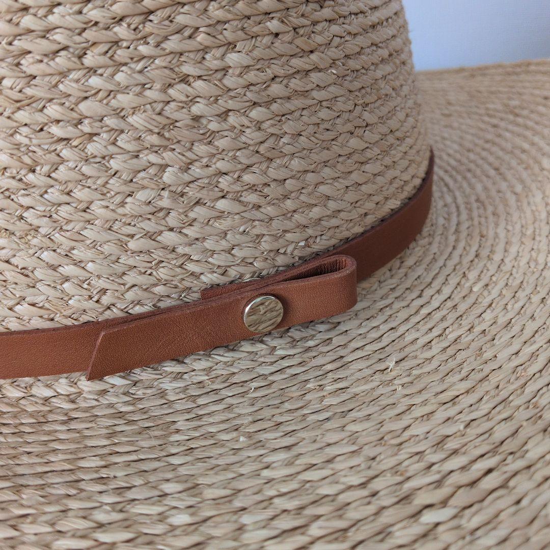 【超美品】ヘレンカミンスキー　ラフィアハット　HINA ナチュラル