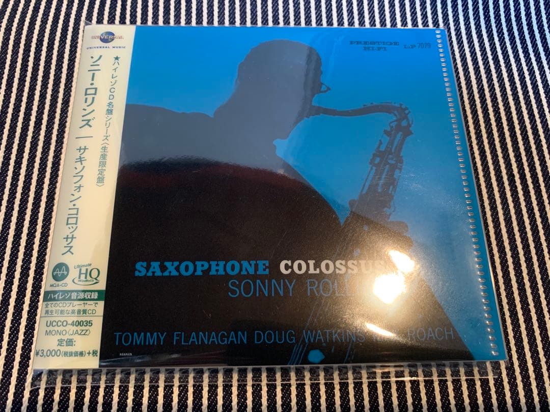 【CD】【MQA/UHQCD】ソニー・ロリンズ／サキソフォン・コロッサス【美品】
