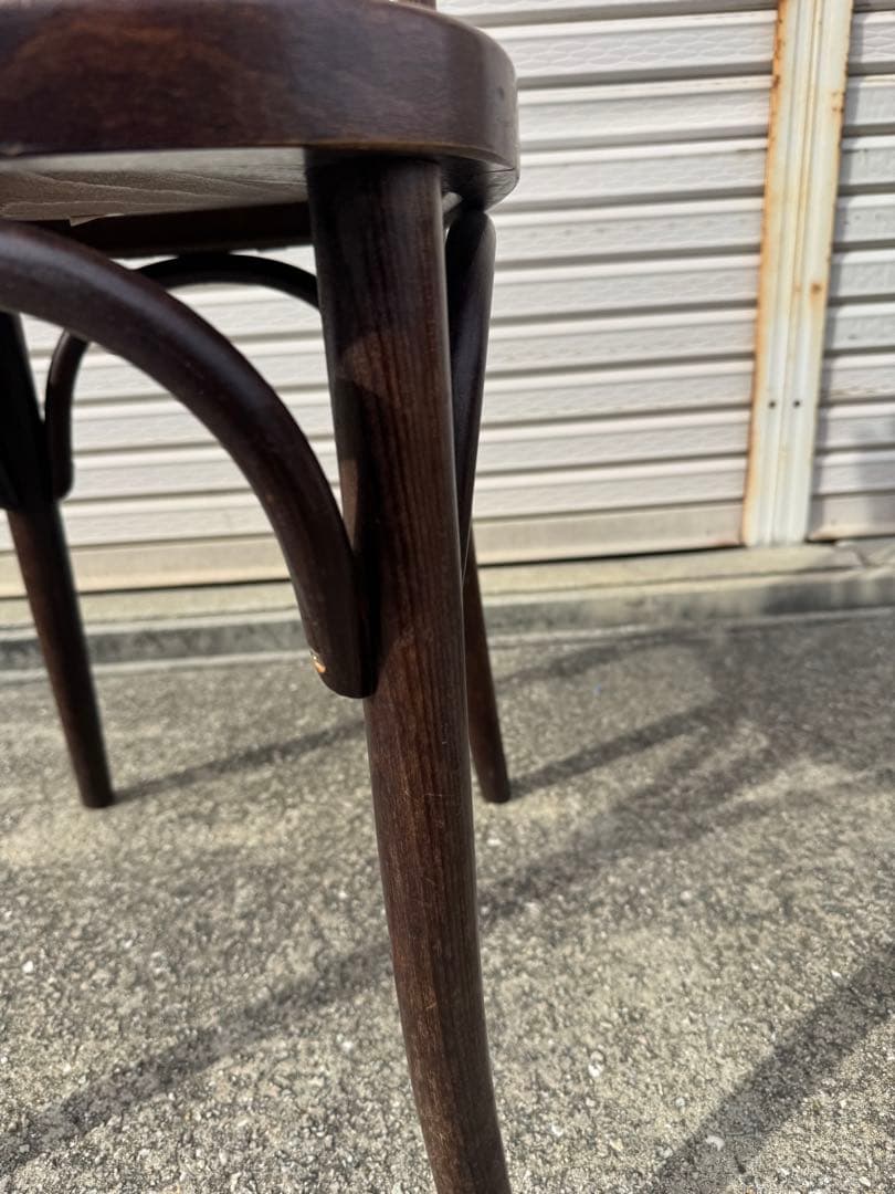 2脚セット チェア TON 曲木 ベントウッド ダークウォールナット