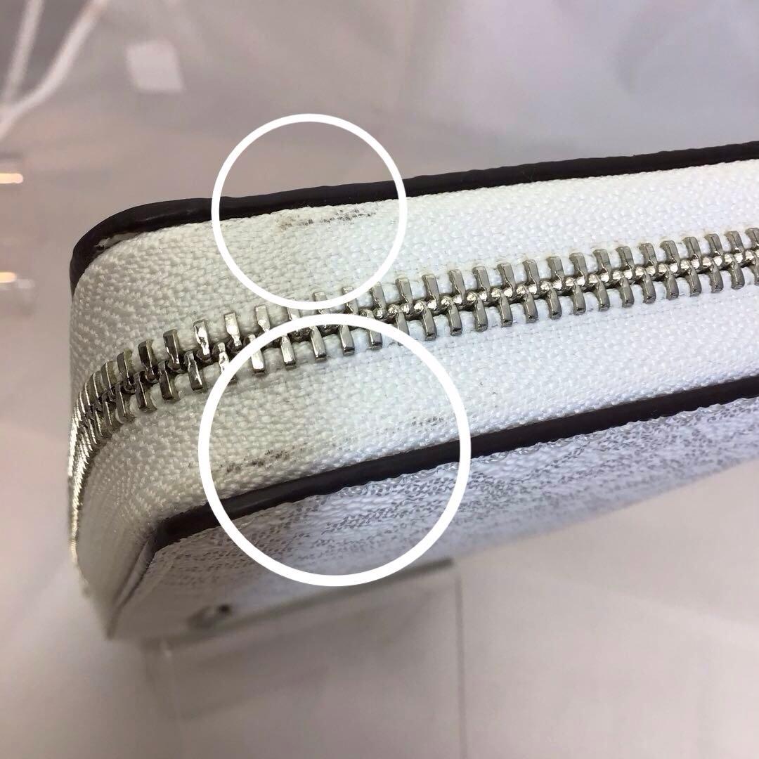 ❣️未使用❣️MICHAEL KORS ホワイト ラウンドファスナー長財布