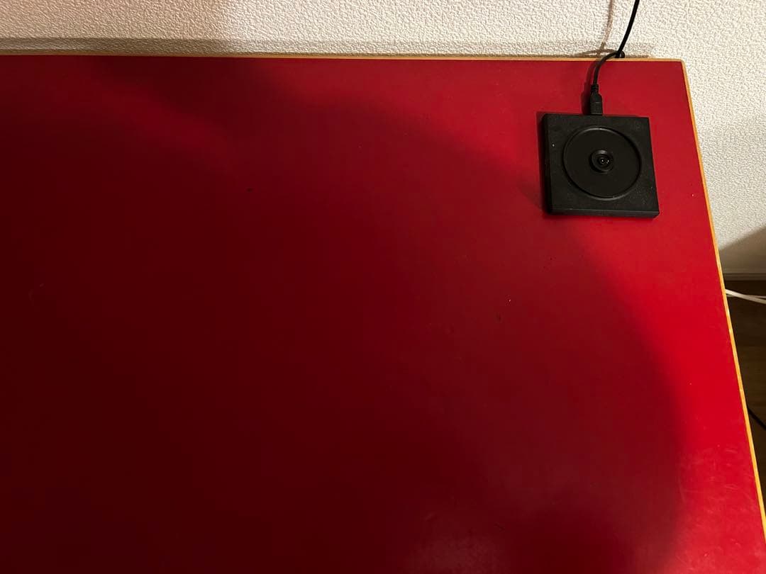 artek アアルト　テーブル　ビンテージ　赤リノリウム　北欧　ウェグナー