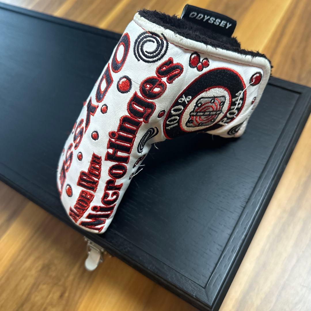 ODYSSEY 世界限定350本ダマスカスツアーパター 化粧箱　未使用革グリップ