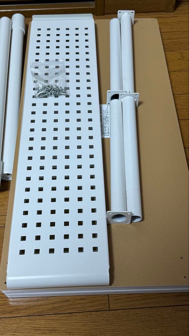 バウヒュッテ昇降式L字デスク　BHD-670H-WH