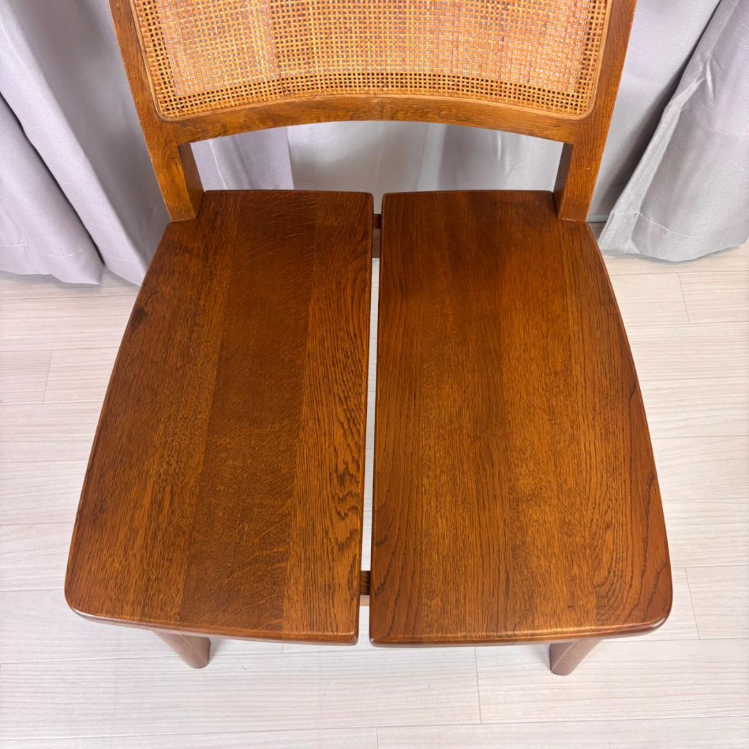 ヴィンテージ 浜本工芸 ラタン ダイニングチェア