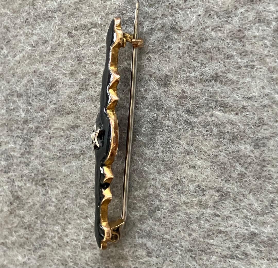 CHIROL VINTAGE チロルヴィンテージ ブローチ　エナメル