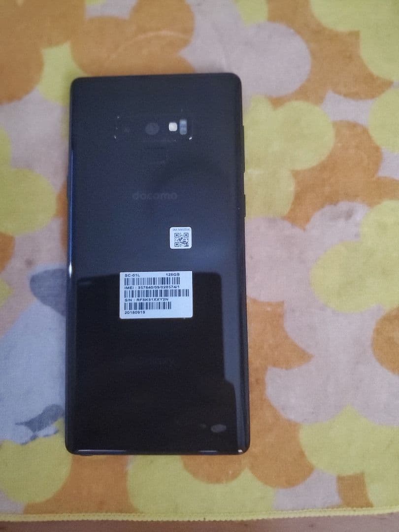 Samsung Galaxy Note 9 ブラック