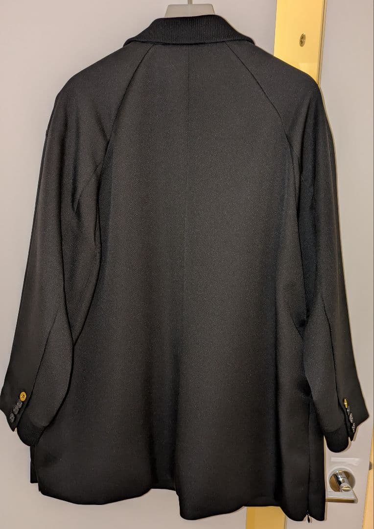 AMERI RIB SWITCHING OVER JACKET 黒 新品 タグ付