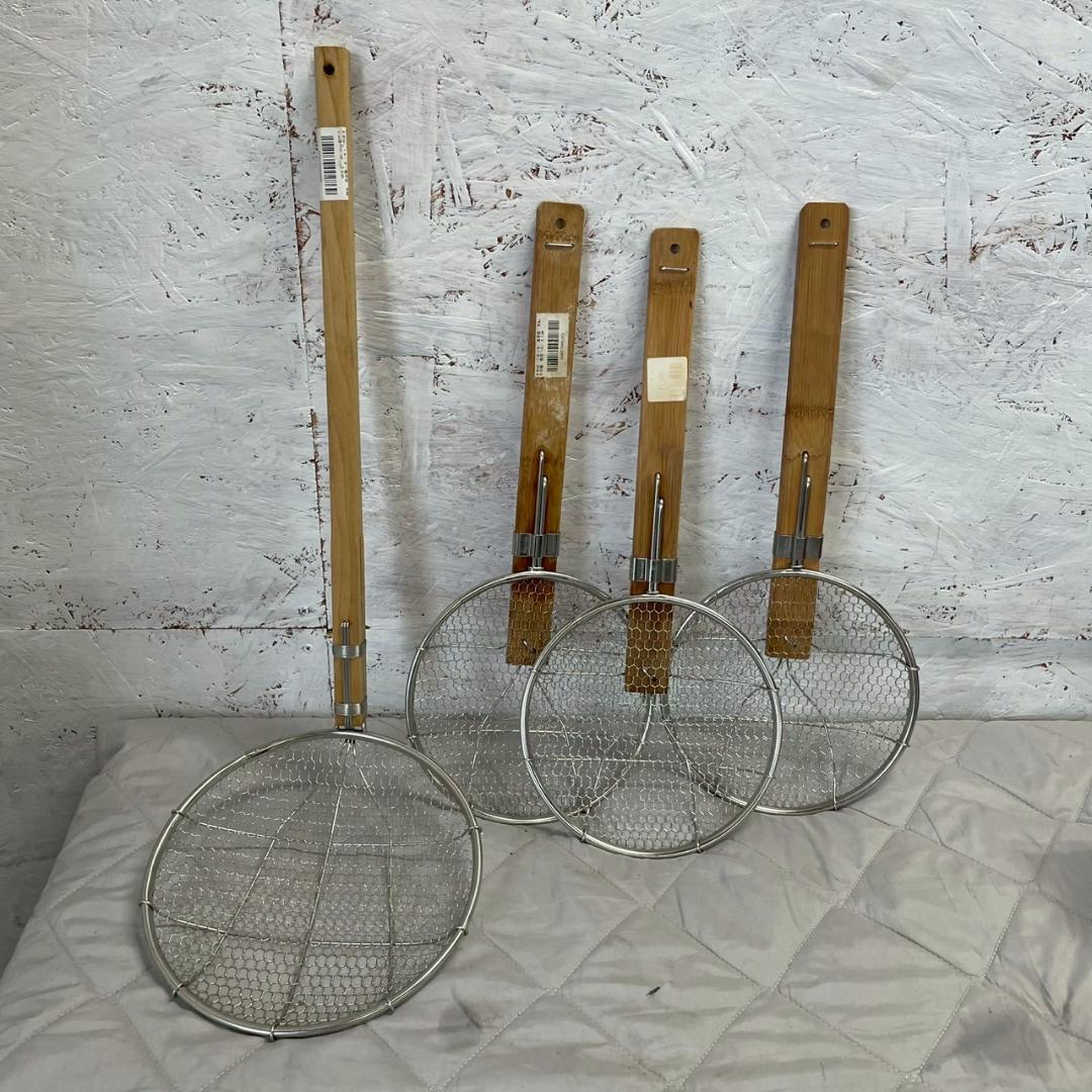 【EBM】 テボ そば揚げ 調理器具 キッチン道具 調理用 5本 A0479