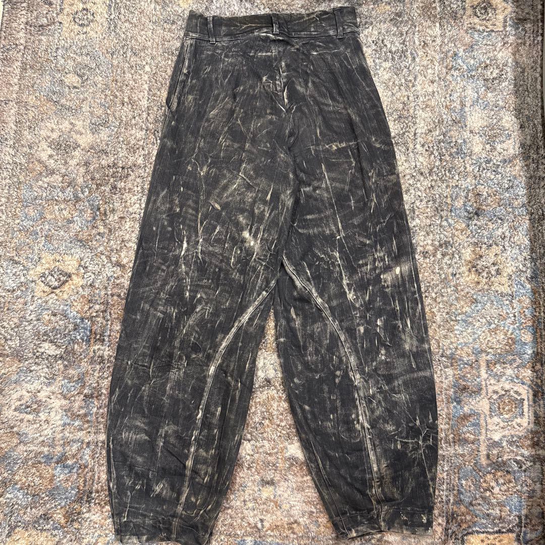 tihana miksa デザイナー デニムパンツ y2k バギー