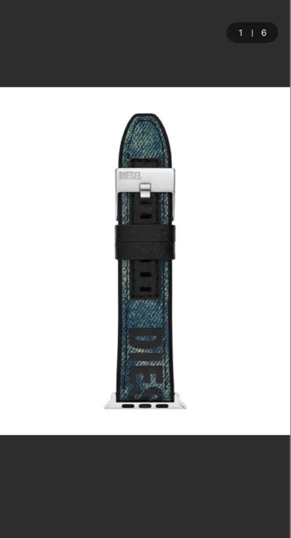 Diesel ディーゼル Apple Watch用 レザーバンド マルチカラー