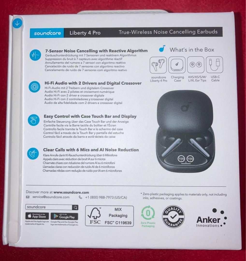 新品 未開封 ANKER Soundcore Liberty 4 Pro