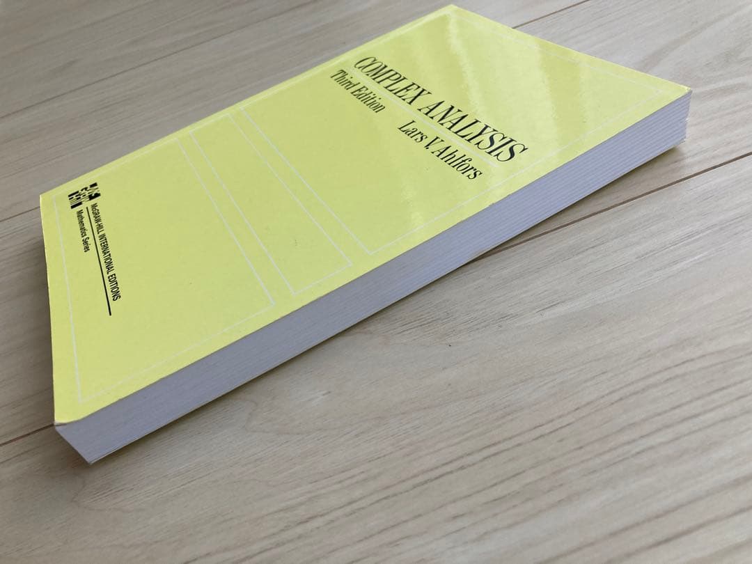 洋書 Complex Analysis Third Edition Ahlfors