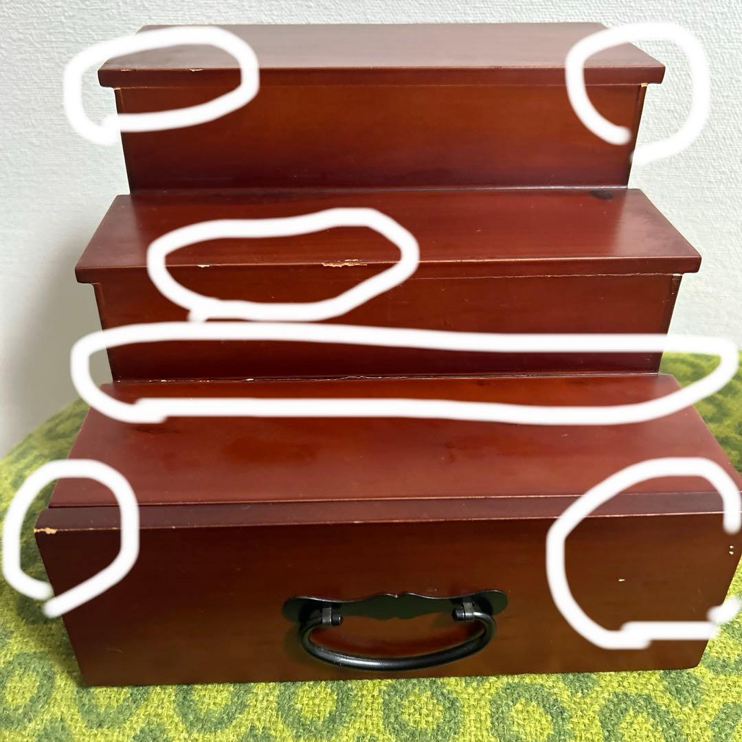 ローズオニール　キューピー　おひなさま3段飾り