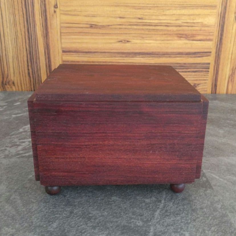 飾り台 　ブビンガ無垢材 　3点セット