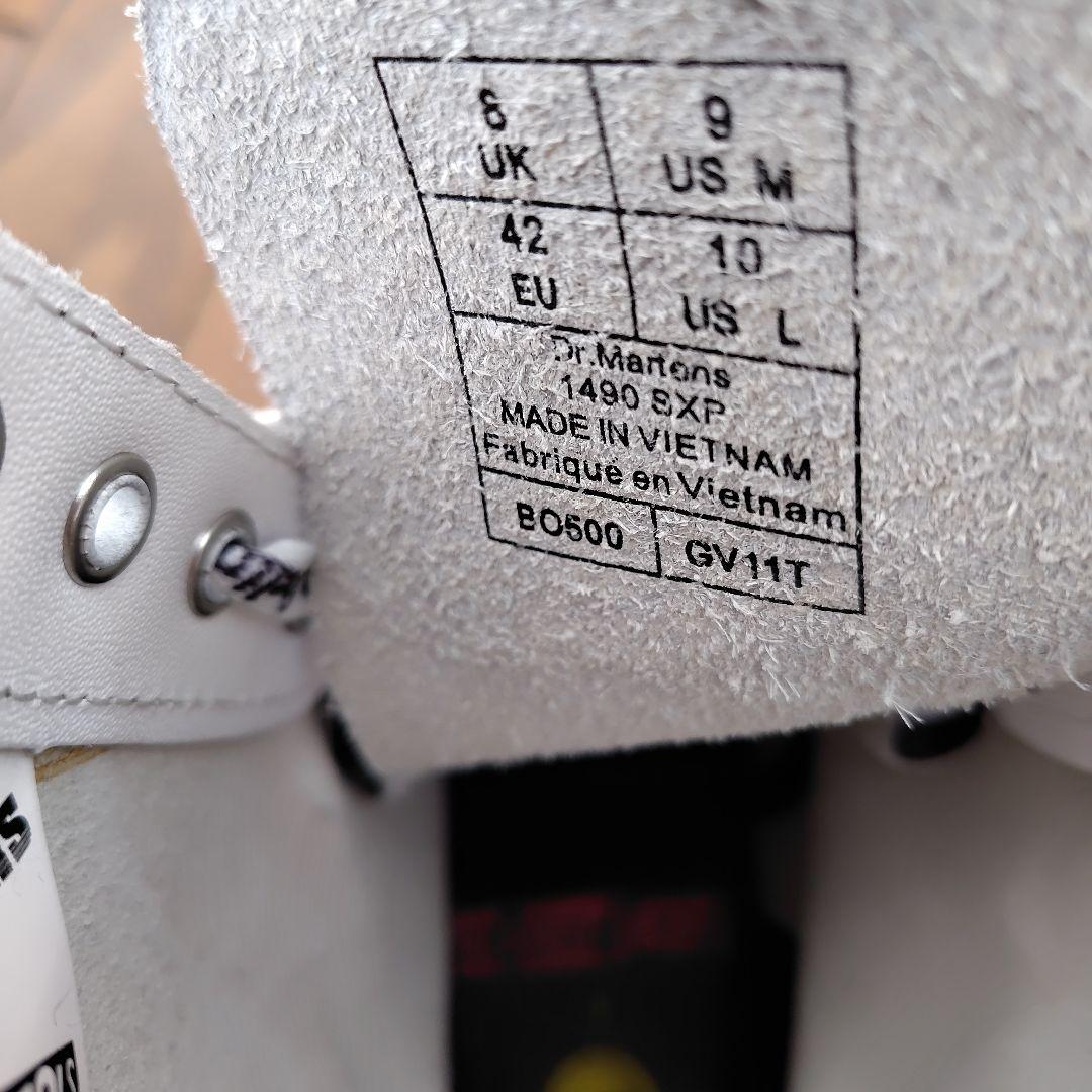 【新品】Dr.Marten·SeX PisTOLsホワイト/ブラック ブーツ