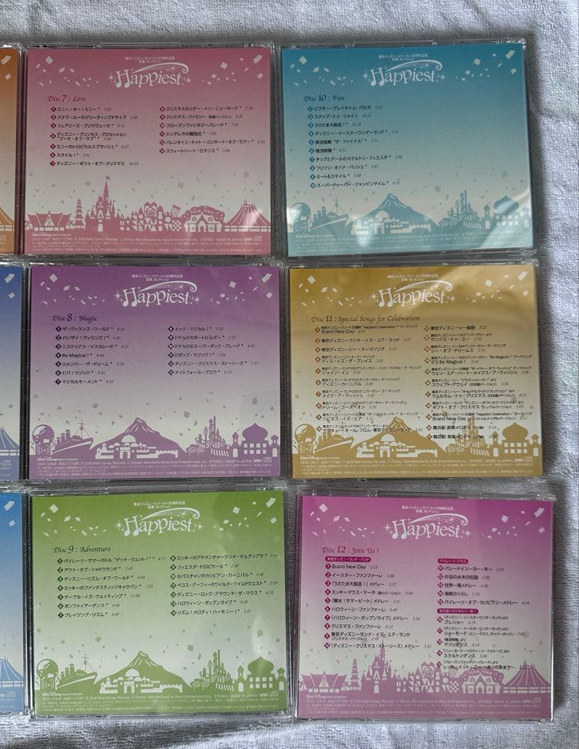 東京ディズニーリゾート 35周年記念 CD Happiest