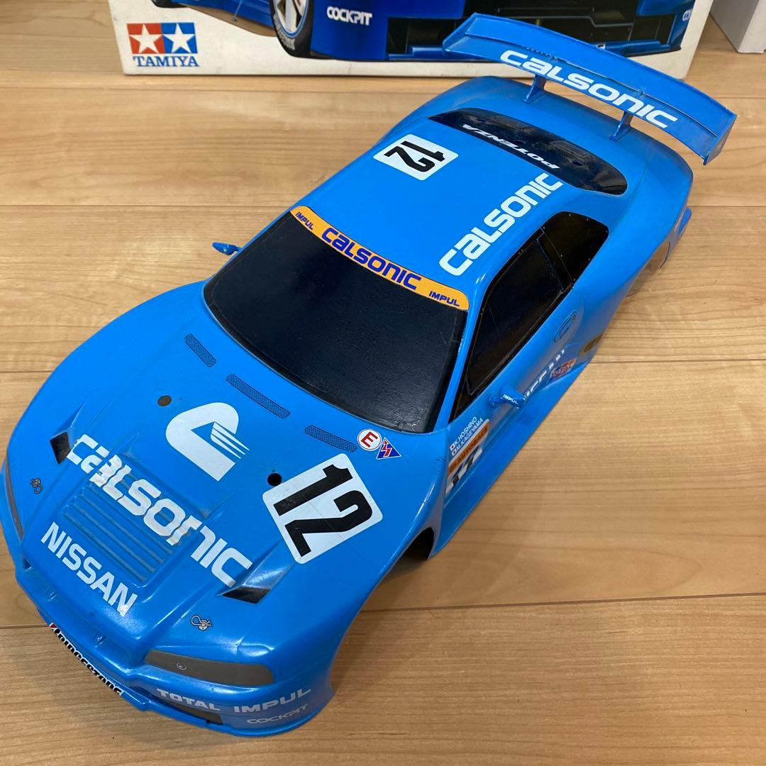 タミヤ ラジコン カルソニックGT-R R34 TL01シャーシ