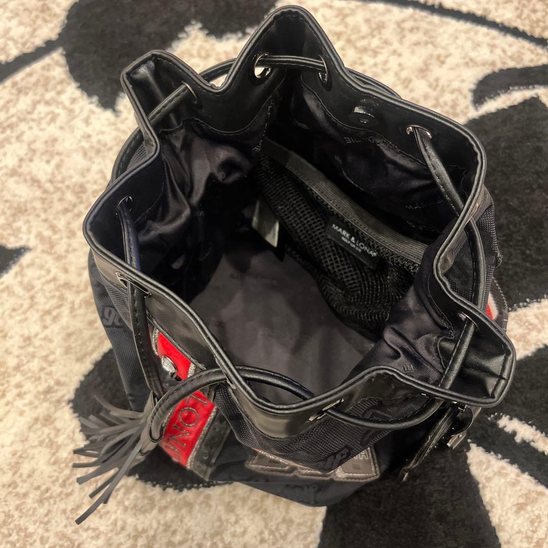 MARK&LONA ブラック ゴルフバッグ