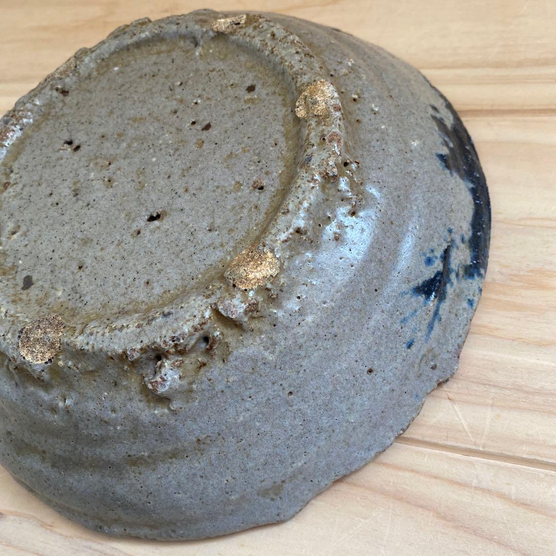 小野哲平　大皿④金継跡有