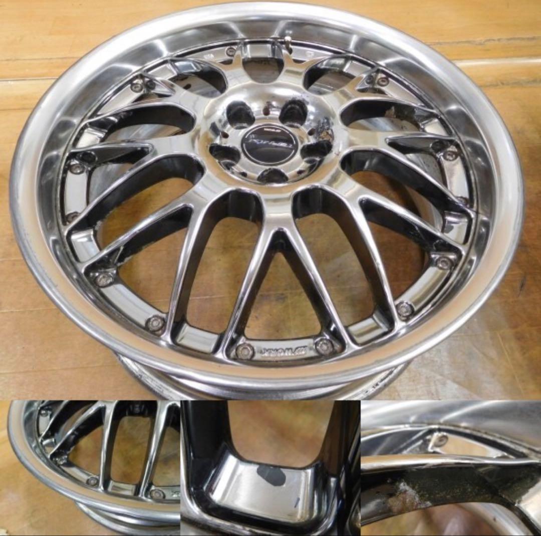 ★ワーク ターミスト TM1★18in7.5J+45 PCD100-5H★