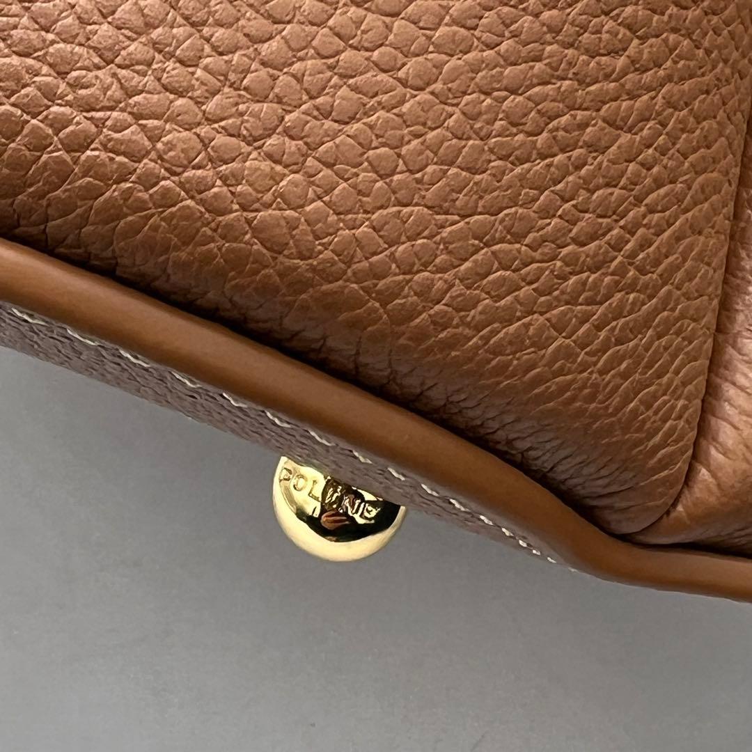 POLENE ポレーヌ　カヌレバッグ　Numéro Huit キャメル　美品