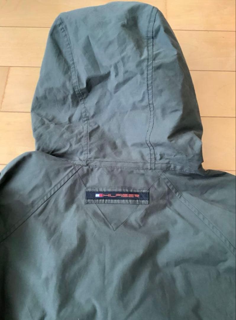   トミーヒルフィガー/フロントポケットZIPポンチョ