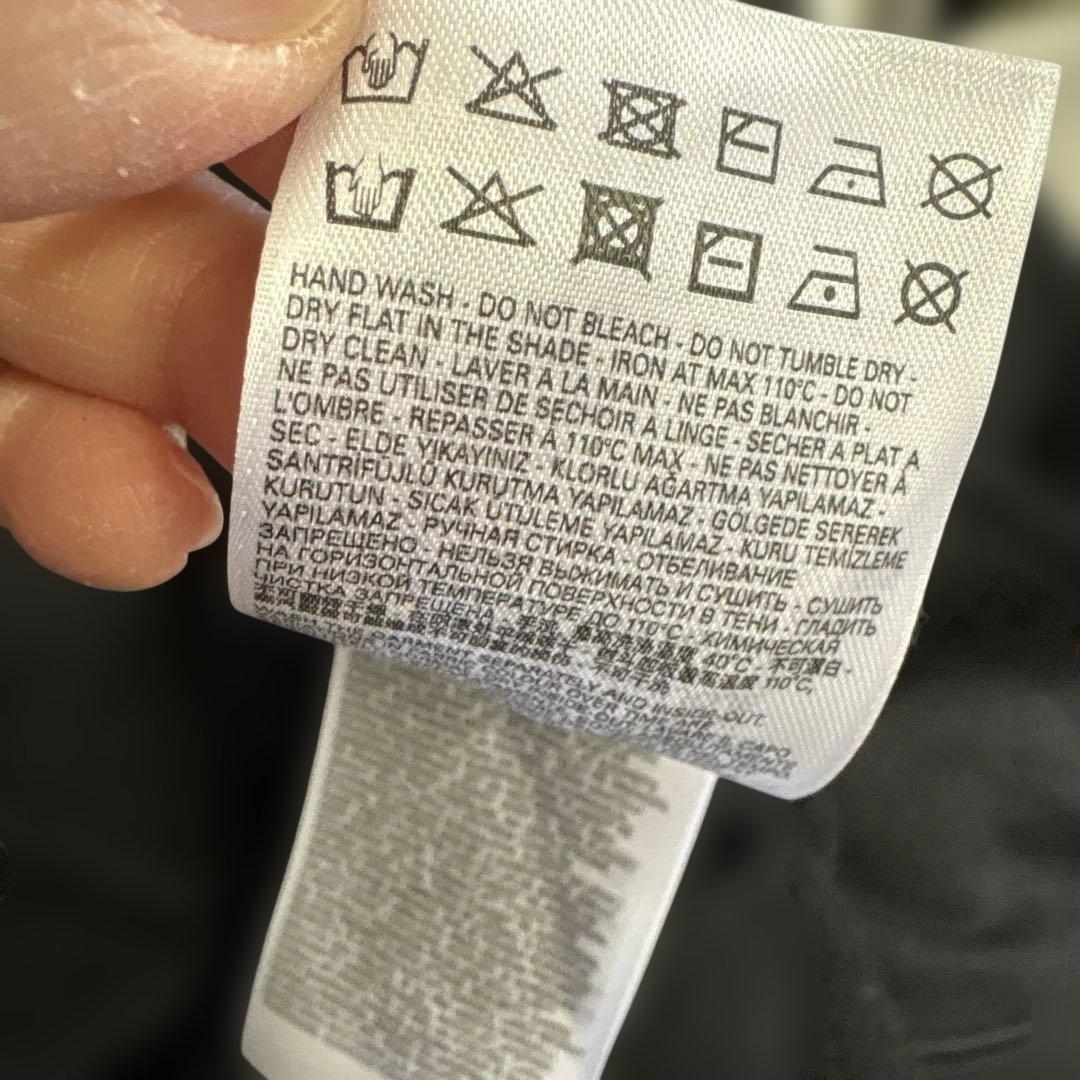 Diesel ディーゼル　袖　ルーズフィット　セーター　ロゴ刺繍　セーター　黒