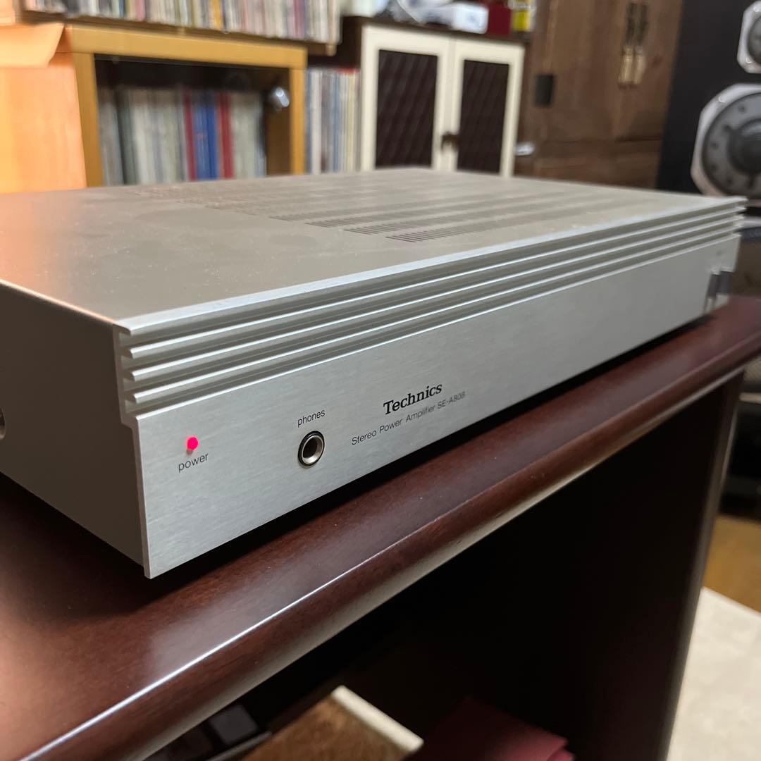 Technics ステレオパワーアンプ SE-A808 動作品