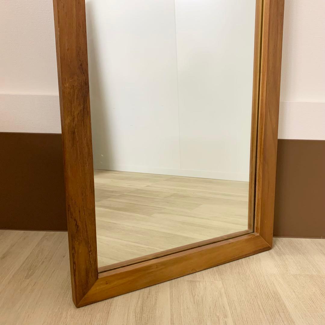 unico BREATH チーク無垢材 ウォールミラー