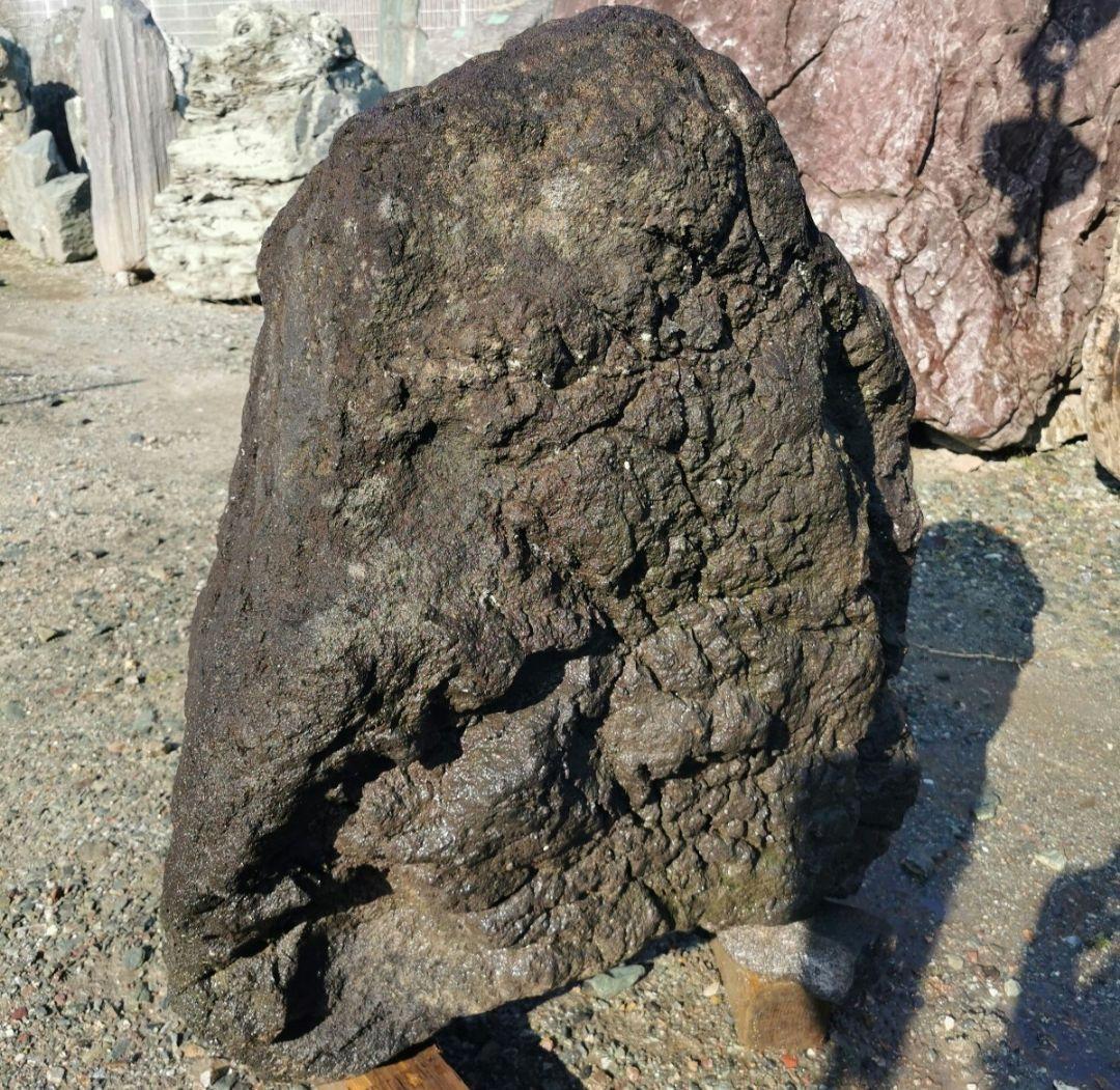 浅間溶岩石　215キロ　庭石　石　石材 庭　坪庭　ガーデニング