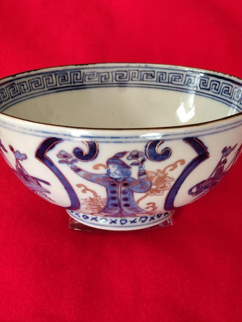 古伊万里四艘船文鉢。