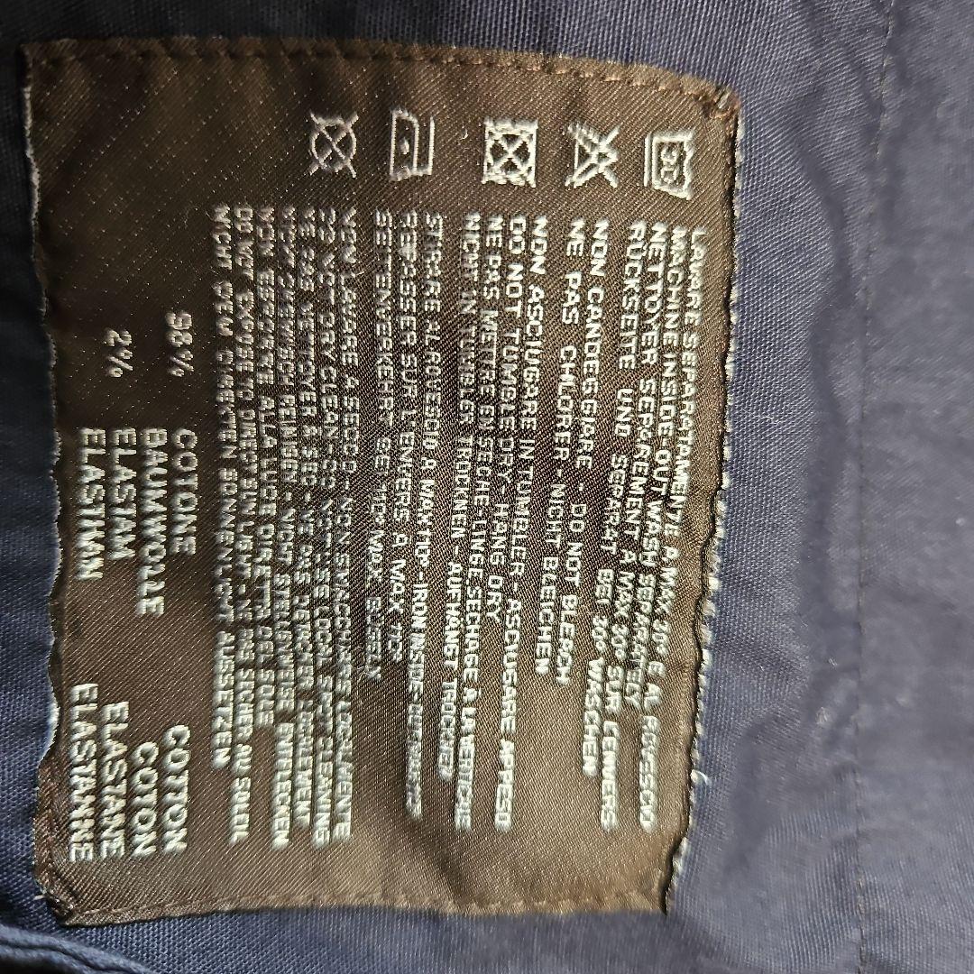 【新品未使用】PT01 AWスリムコットンパンツ 焦げ茶色 S46定価約5万円